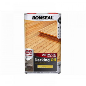 Ronseal Ultimate Protection Decking Oil Natural Pine 5 litre