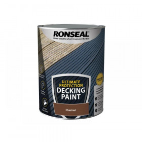 Ronseal Ultimate Protection Decking Paint Chestnut 5 litre