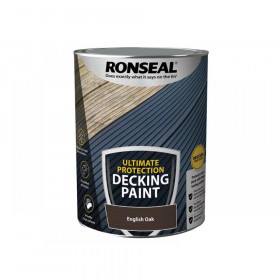 Ronseal Ultimate Protection Decking Paint English Oak 5 litre