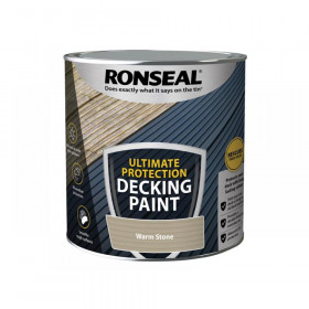 Ronseal Ultimate Protection Decking Paint Warm Stone 2.5 litre