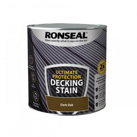 Ronseal Ultimate Protection Decking Stain Dark Oak 2.5 litre