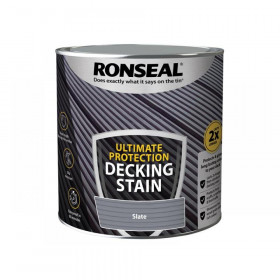Ronseal Ultimate Protection Decking Stain Slate 2.5 litre