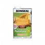 Ronseal 37356 Ultimate Protection Hardwood Garden Furniture Oil Natural 1 Litre