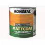 Ronseal 34763 Ultra Tough Mattcoat Internal Clear Varnish 2.5 Litre