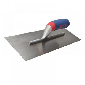 RST Plasterers Finishing Trowel Carbon Steel Soft Touch Handle 14 x 4.1/2in