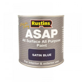 Rustins ASAP Paint Blue 250ml
