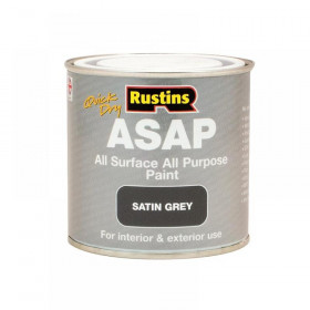 Rustins ASAP Paint Grey 500ml