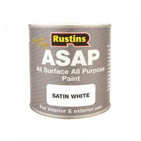 Rustins ASAP Paint White 250ml