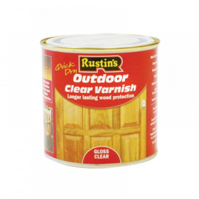 Rustins Exterior Varnish Clear Gloss 2.5 litre