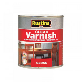Rustins Polyurethane Varnish Gloss Clear 250ml