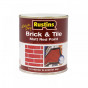 Rustins BRITW1000 Quick Dry Brick & Tile Paint Matt Red 1 Litre