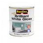 Rustins WHIGW1000 Quick Dry Brilliant White Gloss 1 Litre