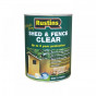 Rustins FSCL5000 Quick Dry Shed And Fence Clear Protector 5 Litre
