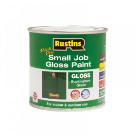 Rustins Quick Dry Small Job Gloss Paint Buckingham Green 250ml