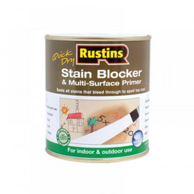 Rustins Quick Dry Stain Block & Multi Surface Primer 1 litre