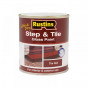 Rustins STRDW1000 Quick Dry Step & Tile Paint Gloss Red 1 Litre