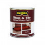 Rustins STRDW2500 Quick Dry Step & Tile Paint Gloss Red 2.5 Litre