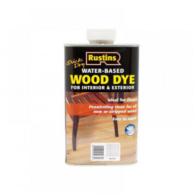 Rustins Quick Dry White Wood Dye 250ml