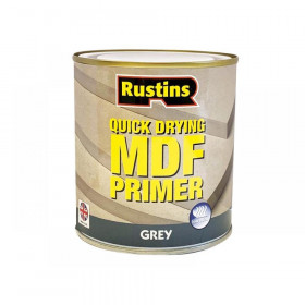 Rustins Quick Drying MDF Primer Grey 250ml