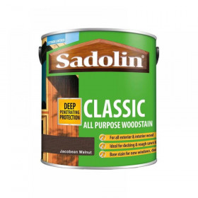 Sadolin Classic Wood Protection Jacobean Walnut 2.5 litre