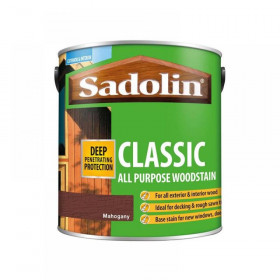 Sadolin Classic Wood Protection Mahogany 2.5 litre