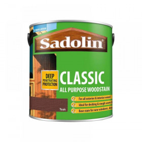 Sadolin Classic Wood Protection Teak 2.5 litre