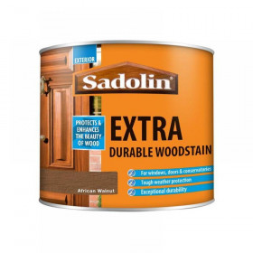 Sadolin Extra Durable Woodstain African Walnut 500ml
