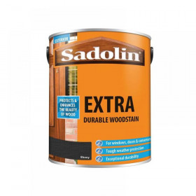 Sadolin Extra Durable Woodstain Ebony 5 litre