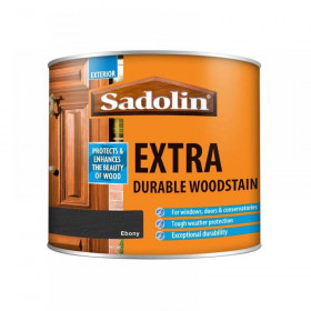 Sadolin Extra Durable Woodstain Ebony 500ml