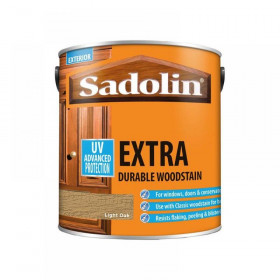 Sadolin Extra Durable Woodstain Light Oak 2.5 litre