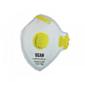 Scan Fold Flat Valved Disposable Masks FFP1 Range