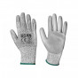 Scan H3101-3 Grey Pu Coated Cut 3 Gloves - M (Size 8)