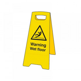 Scan Heavy-Duty A Board: Warning Wet Floor