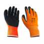 Scan 2ARK46J-24 Hi-Vis Orange Foam Latex Coated Gloves - L (Size 9)