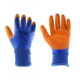 Scan Thermal Waterproof Latex Coated Gloves Range