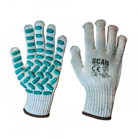Scan Vibration Resistant Latex Foam Gloves - XL (Size 10)
