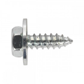 Sealey Acme Screw with Captive Washer #8 x 1/2" Zinc Pack of 50