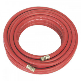 Sealey Air Hose 15m x dia 8mm with 1/4"BSP Unions