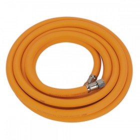 Sealey Air Hose 5m x dia 8mm Hybrid High Visibility with 1/4"BSP Unions