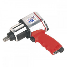 Sealey Air Impact Wrench 1/2"Sq Drive Twin Hammer