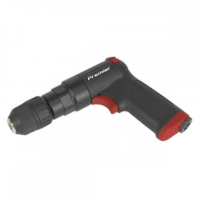 Sealey Air Pistol Drill dia 10mm with Keyless Chuck Composite Premier