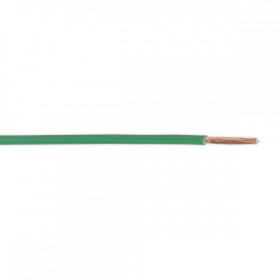 Sealey Automotive Cable Thin Wall Single 2mm 28/0.30mm 50m Green