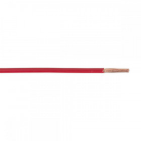 Sealey Automotive Cable Thin Wall Single 2mm 28/0.30mm 50m Red