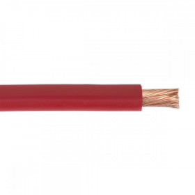 Sealey Automotive Starter Cable 196/0.40mm 25mm 170A 10m Red