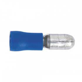 Sealey Bullet Terminal dia 5mm Male Blue Pack of 100