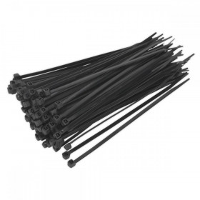 Sealey Cable Tie 150 x 3.6mm Black Pack of 100