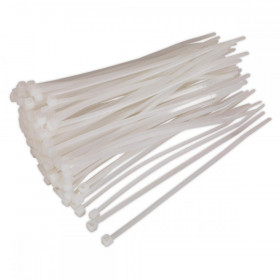 Sealey Cable Tie 150 x 3.6mm White Pack of 100