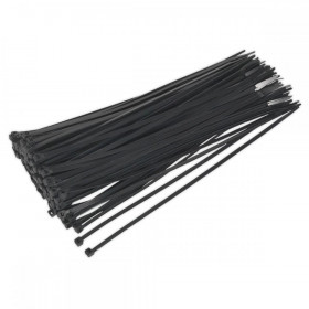 Sealey Cable Tie 300 x 4.8mm Black Pack of 100