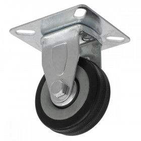 Sealey Castor Wheel Fixed Plate dia 50mm