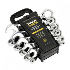 Sealey Combination Spanner Set 10pc Stubby Metric